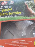 2 Filets de poulet blanc fermier