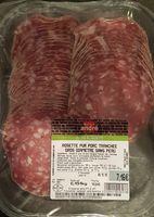 Rosette pur porc tranchée sans peau