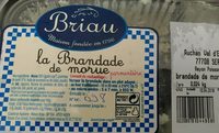 Brandade de morue Briau parmentière