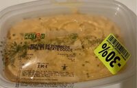 Écrasé de pommes de terre et patate douce