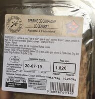 Terrine de campagne