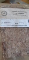 Terrine de campagne le cendray