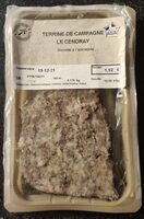Terrine de campagne Le Cendray