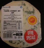Fourme d'ambert nrt aop