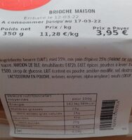 Brioche maison