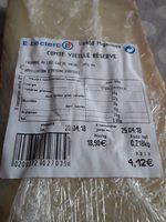 Comté vieille réserve