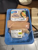 Filets de poulet jaune