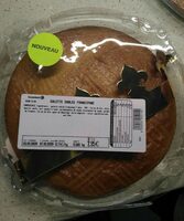 Galette sablée frangipane