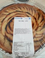 Tarte pommes 6 parts