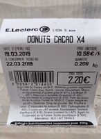 Donuts cacao