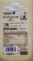 Comte extra fruité pertinent AOP
