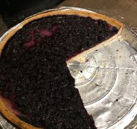 Tarte aux myrtilles