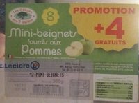 Mini beignets fourrés aux pommes