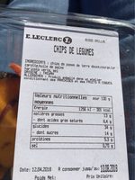 Chips de legumes