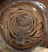 Tarte poires amandes