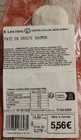 Pâté en croûte saumon