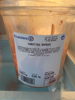 Carottes rapées