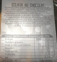 Eclair au chocolat