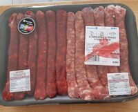 6 chipolatas + 6 merguez