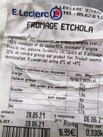 Fromage etchola