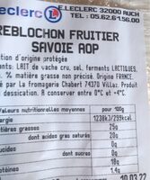 Reblochon