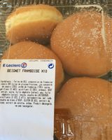 Beignet aux framboises