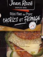 Rôti filet de porc Chorizo et Fromage