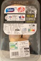 Cuisses de poulet jaune fermier