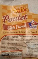 Poulet cuit fumé au bois de hêtre