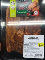 Poitrine de porc marinees provencale