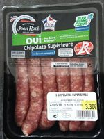 Chipolata superieure label rouge