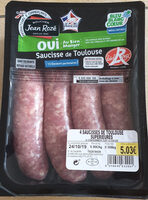 4 saucisses de Toulouse supérieures