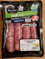 Saucisses de Toulouse superieur