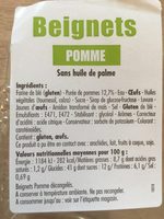 Beignet pomme