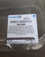 Beignet chocolat