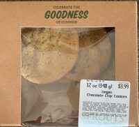 Vegan chocolate chip cookies