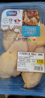 4 cuisses de poulet jaune