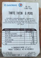 Tarte TATIN 6 PERS