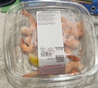 Shrimp Cocktail with Cocktail Sauce Lemons