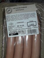 Saucisses de Strasbourg intermarché