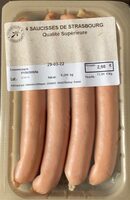 Saucisses de strasbourg