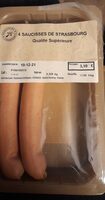 Saucisses de strsbourg