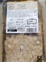 Terrine de lapin aux noisettes