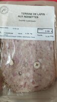 Terrine de lapin aux noisettes