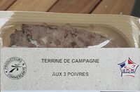 Terrine de Campagne aux 3 poivres