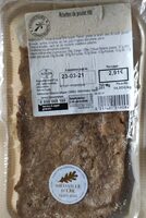 Rillettes de poulet rôti