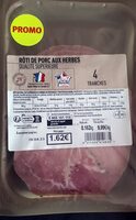 Rôti de porc au herbes