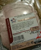 Rôti de porc cuit aux herbes