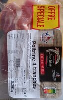 Poitrine de porc demi-sel tranchée
