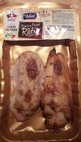 Filets de poulet rotis